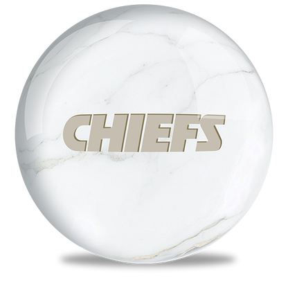 NFL - Kansas City Chiefs OTB Marble Bowling Ball