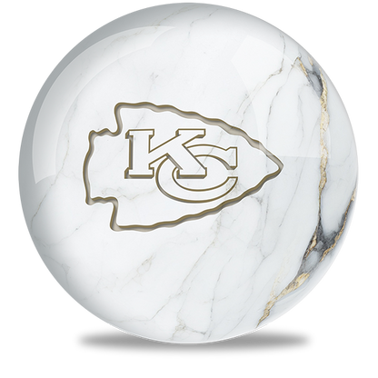 NFL - Kansas City Chiefs OTB Marble Bowling Ball