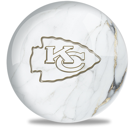 NFL - Kansas City Chiefs OTB Marble Bowling Ball