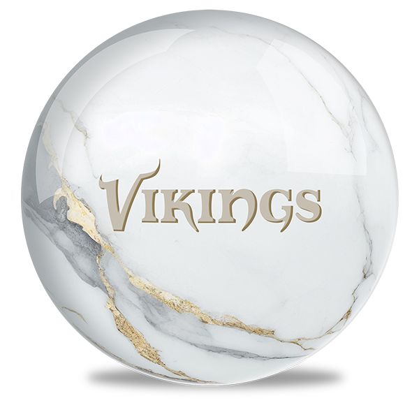 NFL - Minnesota Vikings OTB Marble Bowling Ball