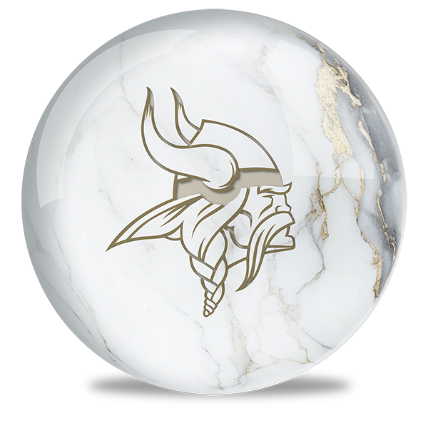 NFL - Minnesota Vikings OTB Marble Bowling Ball