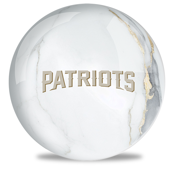 NFL - New England Patriots OTB Marble Bowling Ball