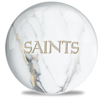 NFL - New Orleans Saints OTB Marble Bowling Ball