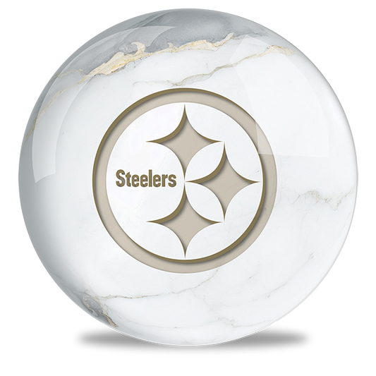 NFL - Pittsburgh Steelers OTB Marble Bowling Ball