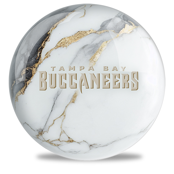 NFL - Tampa Bay Buccaneers OTB Marble Bowling Ball