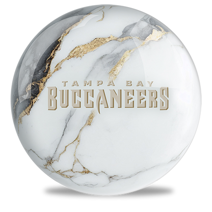 NFL - Tampa Bay Buccaneers OTB Marble Bowling Ball