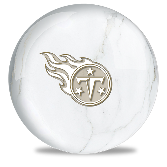 NFL - Tennessee Titans OTB Marble Bowling Ball