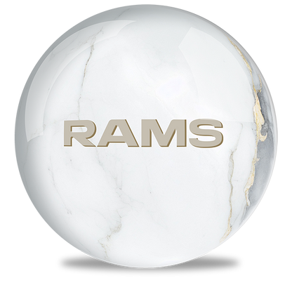 NFL - Los Angeles Rams OTB Marble Bowling Ball