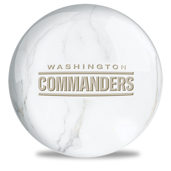 NFL - Washington Commanders OTB Marble Bowling Ball