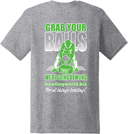 'Grab Your Balls' Tee - Grey