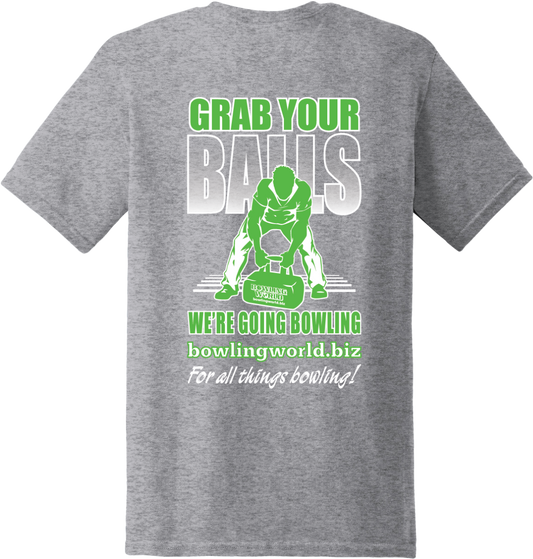 'Grab Your Balls' Tee - Grey