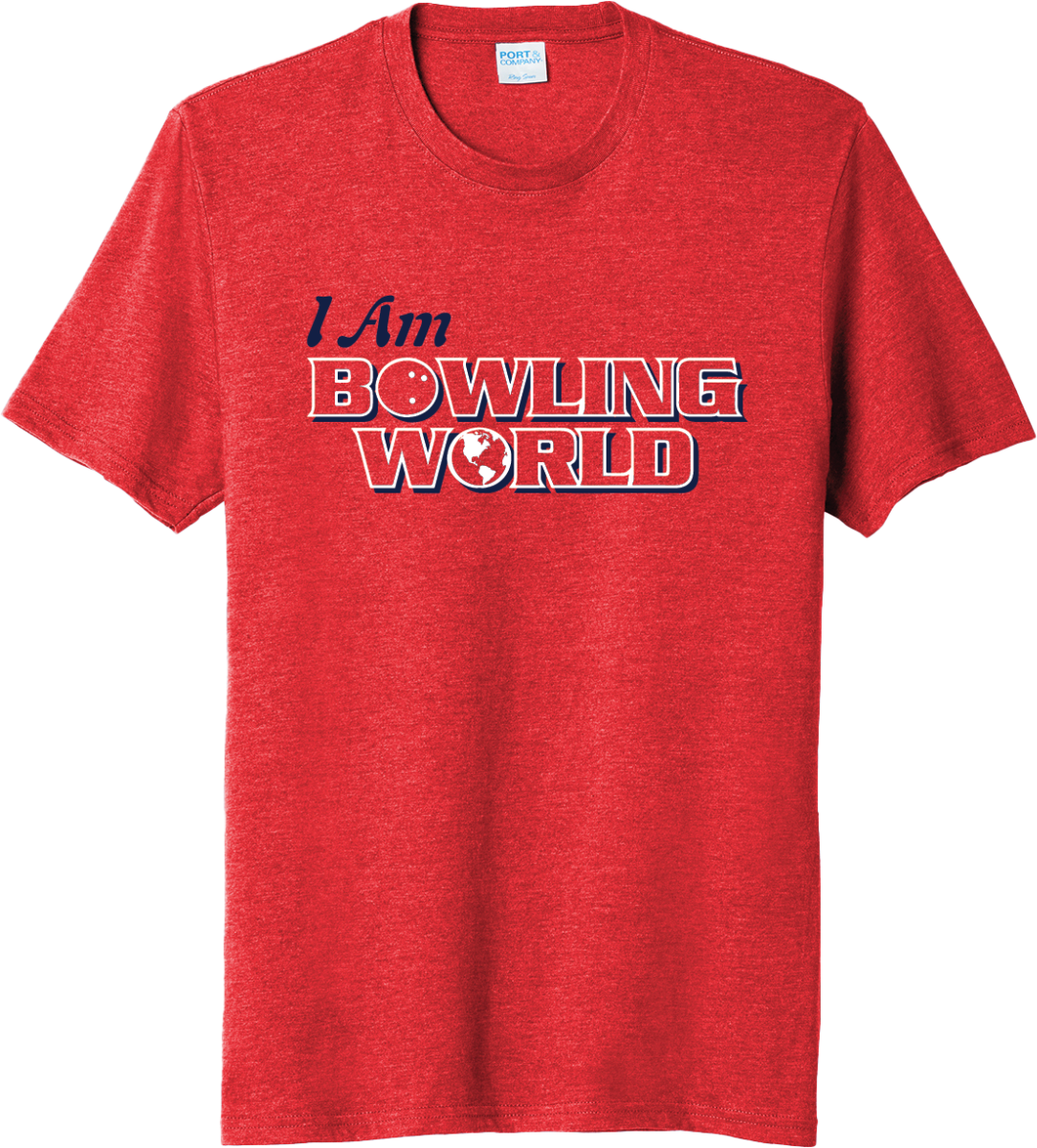 'I Am Bowling World' Tee - Red