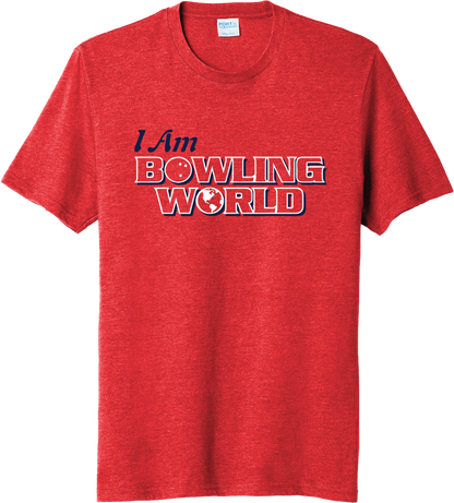 'I Am Bowling World' Tee - Red