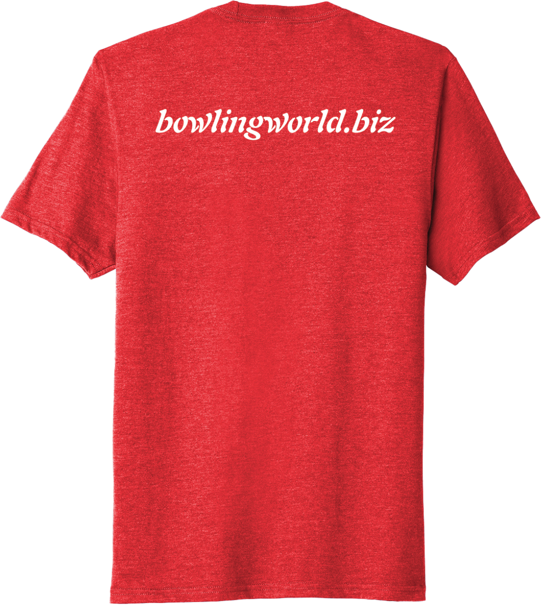 'I Am Bowling World' Tee - Red