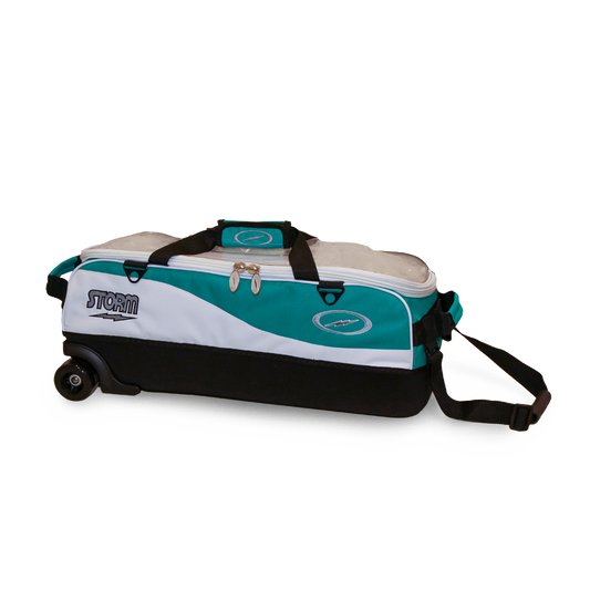 Storm 3-Ball Travel Tote Pro - White/Teal