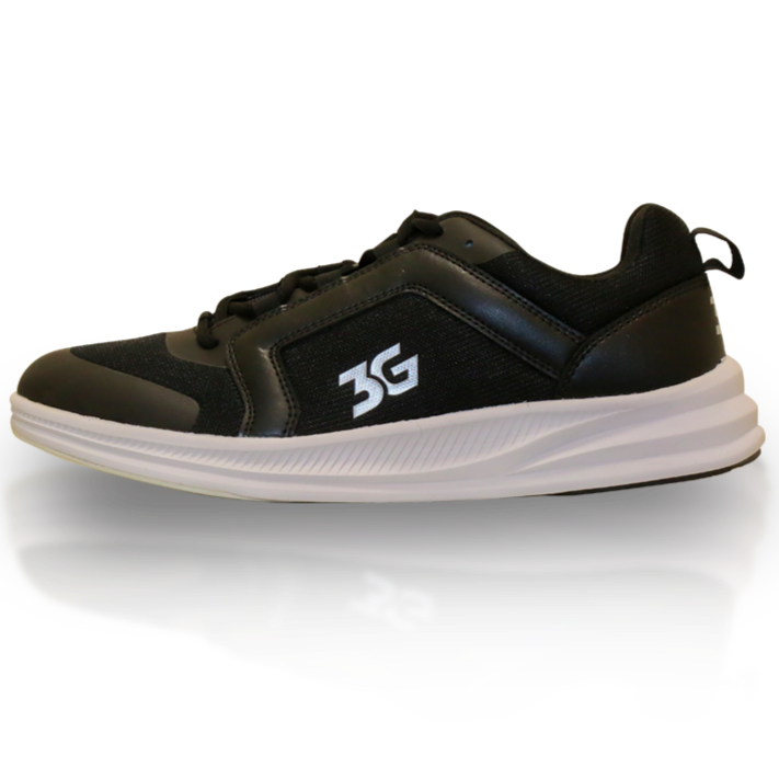 3G Kicks II - Black Unisex Bowling Shoe