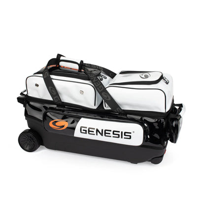 Genesis Sleek Gloss Triple Roller - White/Black