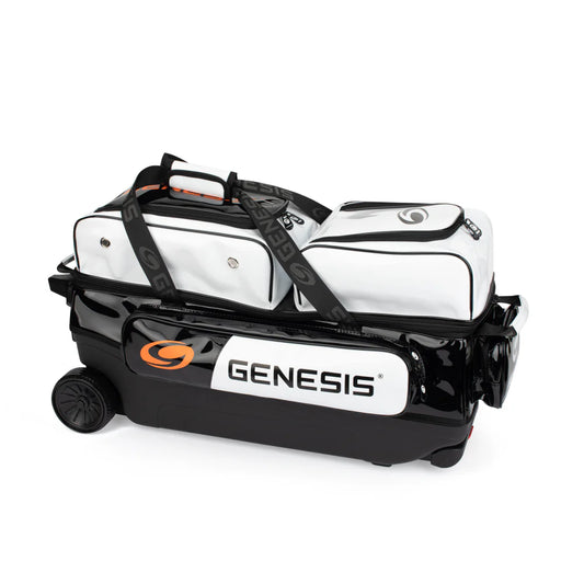 Genesis Sleek Gloss Triple Roller - White/Black
