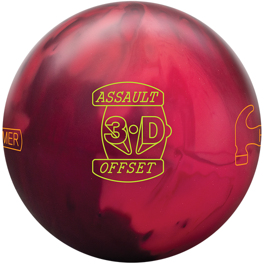 Hammer 3D Offset Assault Bowling Ball