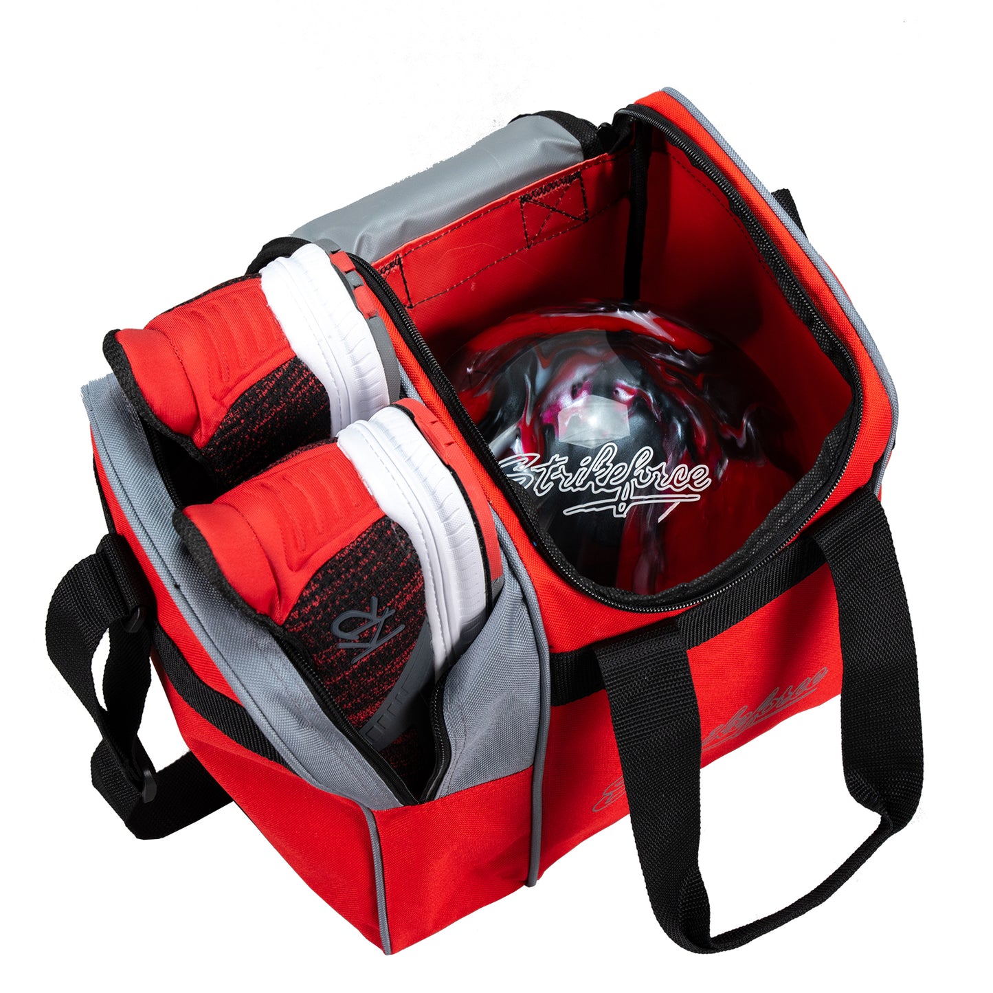 KR Rook Single Tote Red/Charcoal