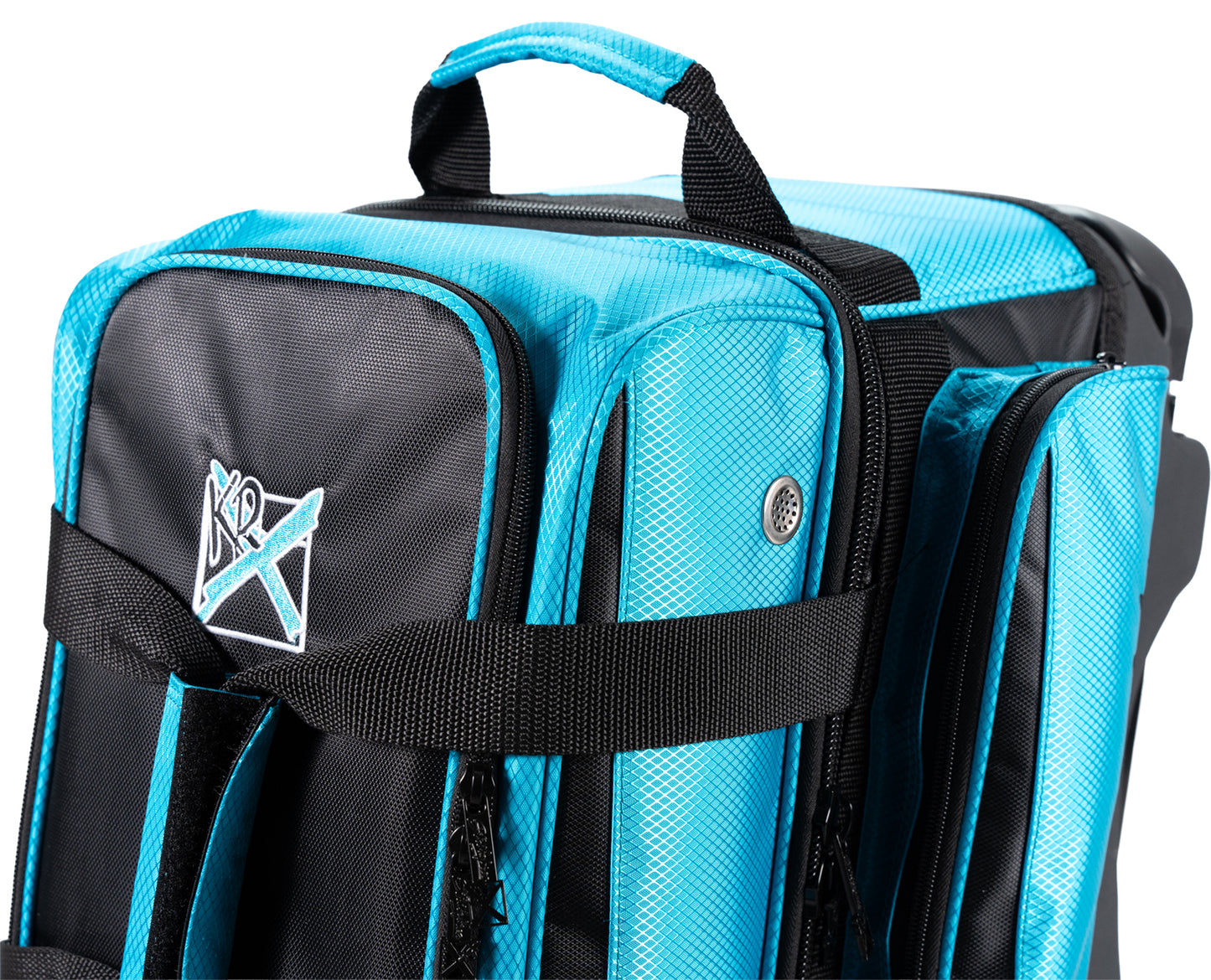 KR Konvoy Black/Caribbean Blue Double Roller