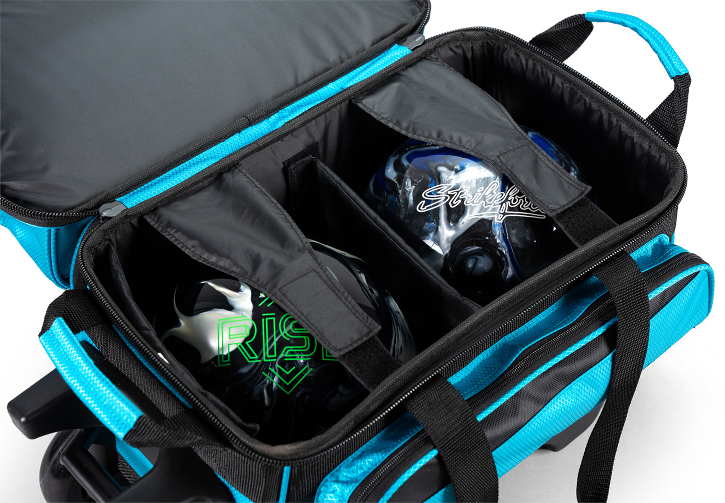 KR Konvoy Black/Caribbean Blue Double Roller