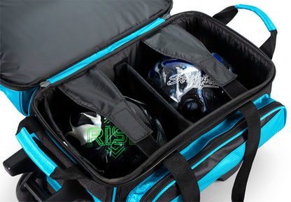 KR Konvoy Black/Caribbean Blue Double Roller