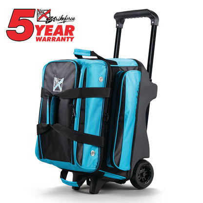 KR Konvoy Black/Caribbean Blue Double Roller