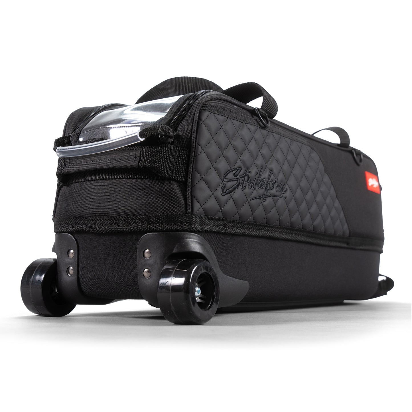 KR Fast Diamond Black Slim Triple Tote