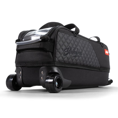 KR Fast Diamond Black Slim Triple Tote