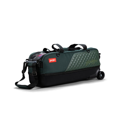 KR Fast Diamond Hunter Green Slim Triple Tote