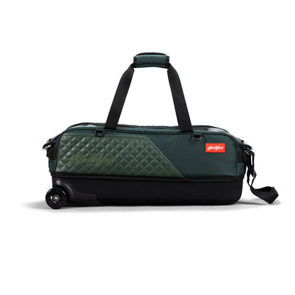KR Fast Diamond Hunter Green Slim Triple Tote