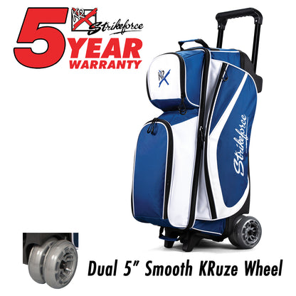 KR Drive Dually Royal/White Triple Roller