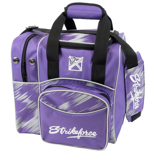 KR Flexx Single Tote - Purple/Silver Scratch