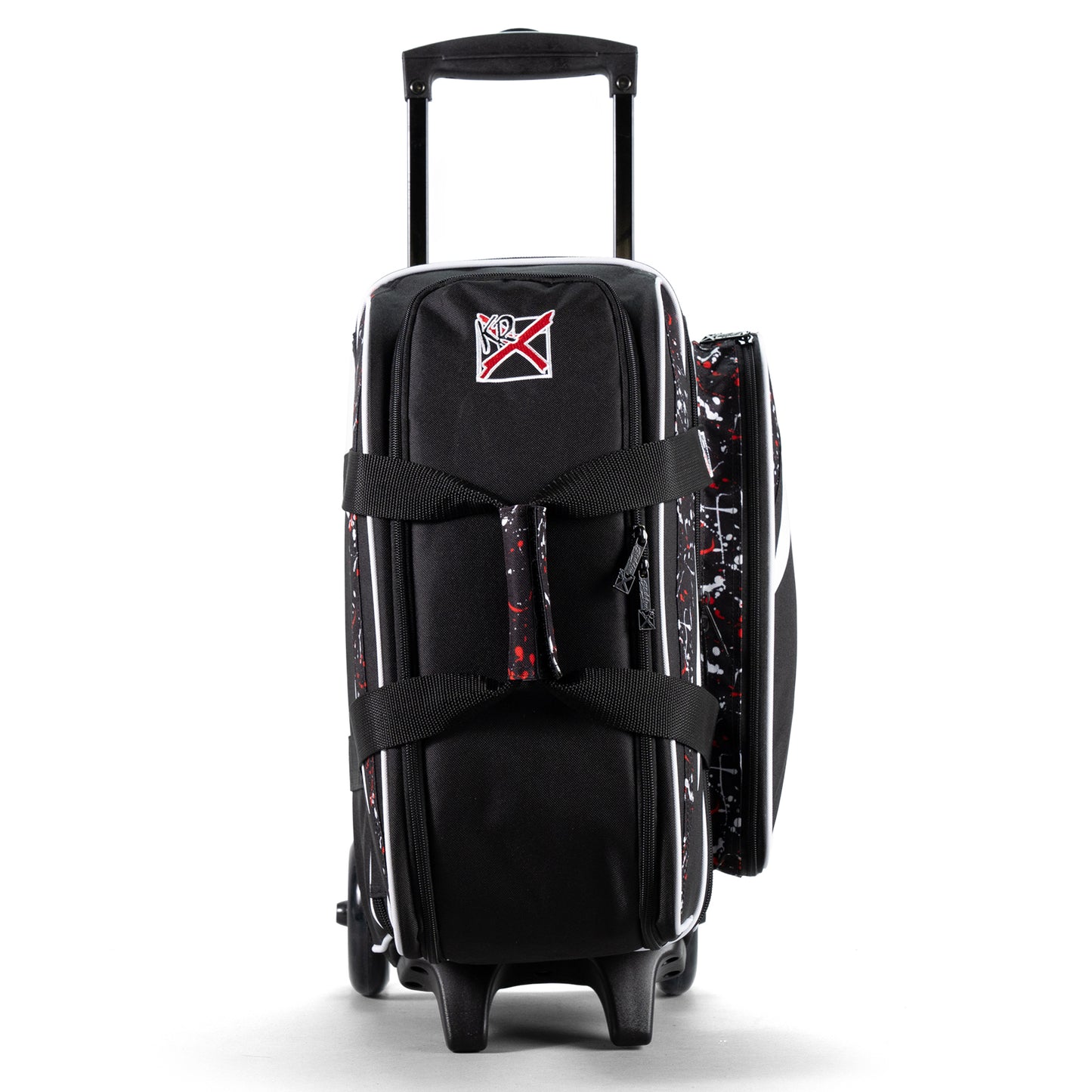 KR Cruiser Black/Red/White Splash Double Roller