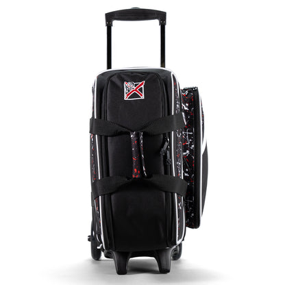 KR Cruiser Black/Red/White Splash Double Roller
