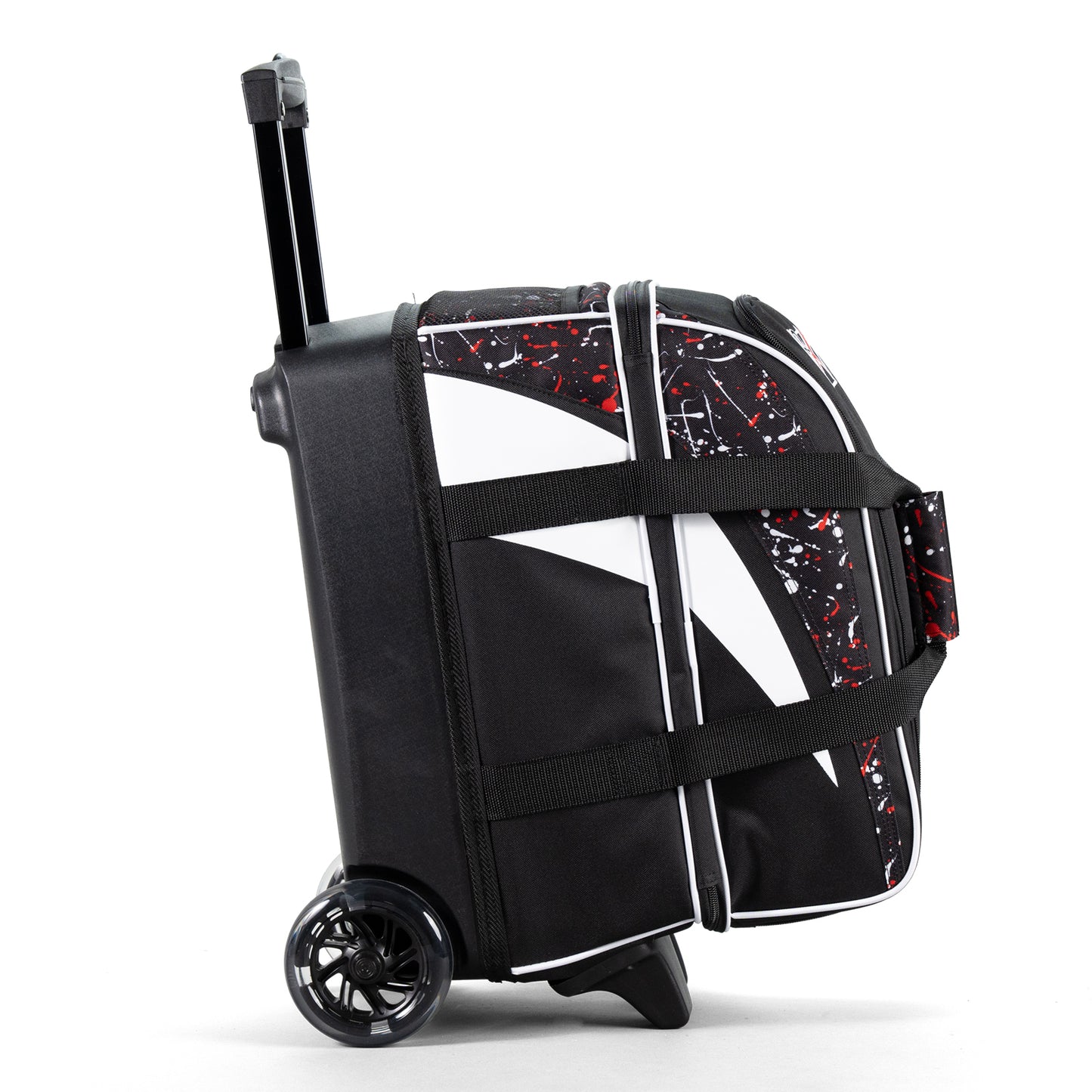 KR Cruiser Black/Red/White Splash Double Roller