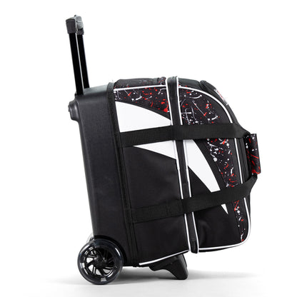 KR Cruiser Black/Red/White Splash Double Roller
