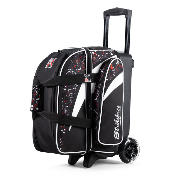 KR Cruiser Black/Red/White Splash Double Roller – Bowling World