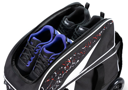 KR Cruiser Black/Red/White Splash Double Roller