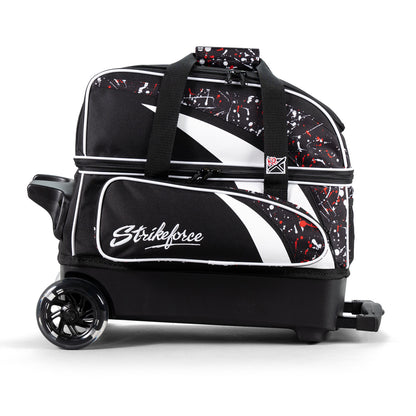 KR Cruiser Black/Red/White Splash Double Roller