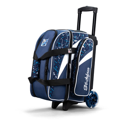 KR Cruiser Navy/Blue/White Splash Double Roller