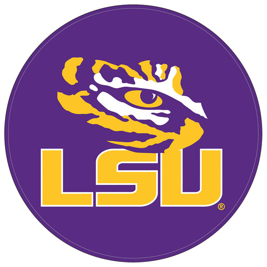 KR Strikeforce LSU NCAA Round Shammy Leather Pad