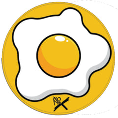 KR Strikeforce Fried Egg Round Shammy Leather Pad