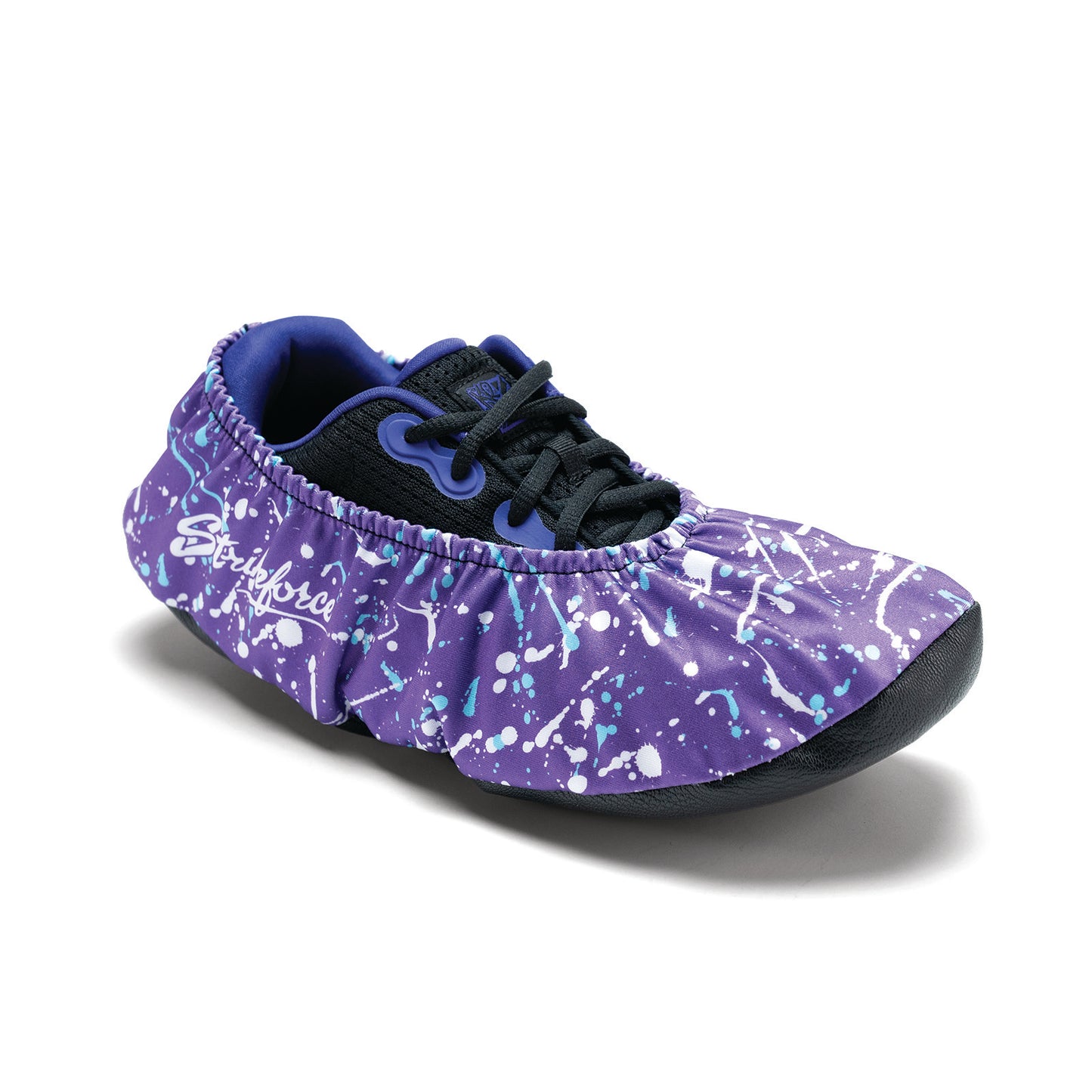 KR Flexx Purple/White/Blue Splash Shoe Cover