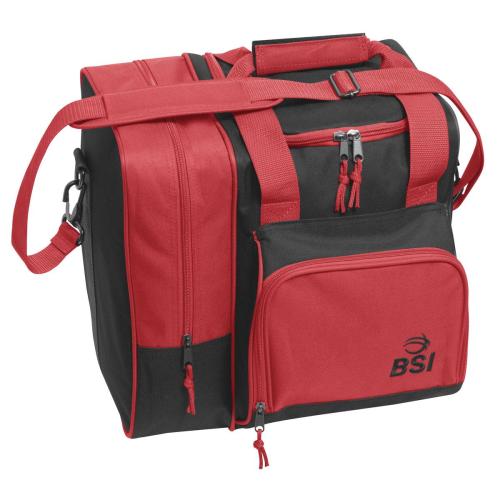 BSI Deluxe Single Ball Tote Black/Red