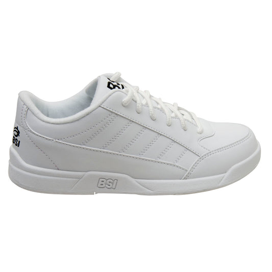 BSI Boy's Sport White/Black Youth Bowling Shoes