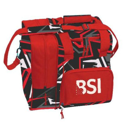 BSI Deluxe Single Ball Tote Red/Black