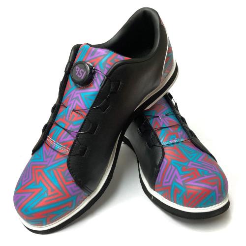 BSI Kaizen Teal/Red/Purple Youth Bowling Shoes