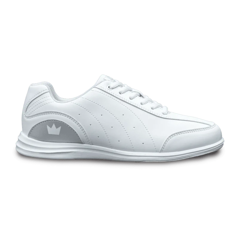 Brunswick Mystic White/Silver Womens Bowling Shoe